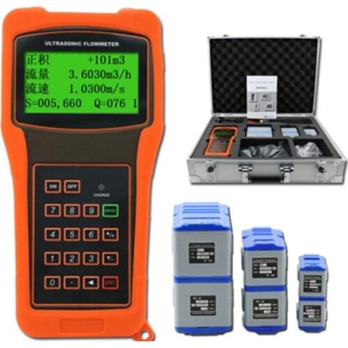 High quality Handheld water ultrasonic flow meter sensor