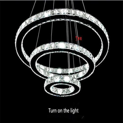 YANGHANG Crystal Pendant Lights