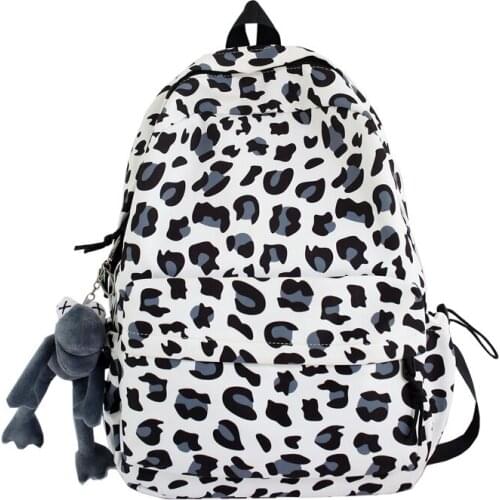 Leopard rugzak vrouwen petit sac a dos femme taschen women bags mochila bolso school bags for girls backpack travel rugtas dames