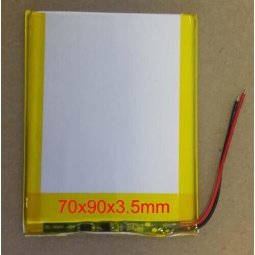 3.7V 3500mah (polymer lithium ion battery) Li-ion battery for tablet pc 7 inch MP3 MP4 [407095] replace [357095] High capacity