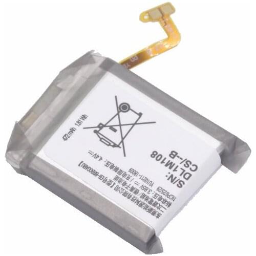5pcs /lot 472mAh EB-BR800ABU Replacement Battery For Samsung Galaxy Gear S4 SM-R800 SM-R810 SM-R805 R800 R810 R805W R805U