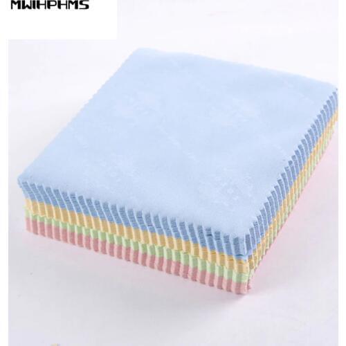 70pc/lot clean wipes 13x13cm Cleaning Cloth Microfiber Utility for mobile phone screen Tempered Glass camera/ LCD screen