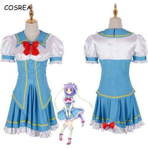 Anime NEKOPARA Cinnamon Cosplay Costumes Maid Outfit Lolita Dress Uniform Women Clothing Suit Girls Halloween Carnival Party