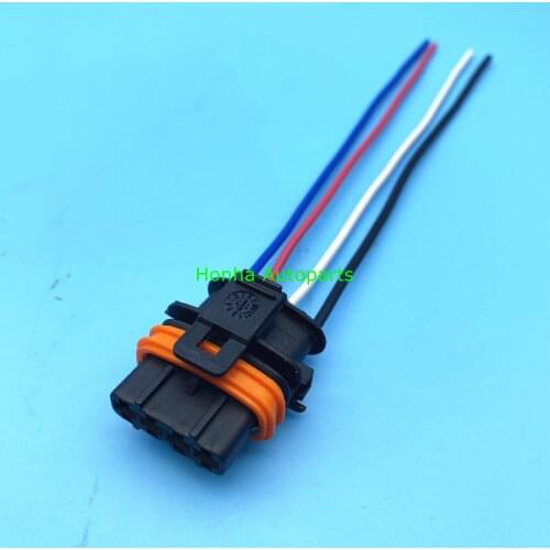 5/10/20/50/100pcs 4 Pin female JPT Tyco AMP Auto Sealed Automotive Connector For MAP Sensor Ora 368162-1 With 15cm 18AWG wire