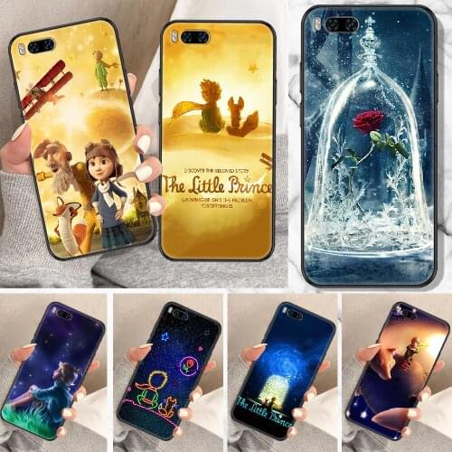 The Little Prince Cartoon Phone Case For Xiaomi Mi Note 8 9 10 11 9T 10T A3 Lite Pro Ultra black tpu waterproof silicone back 3D