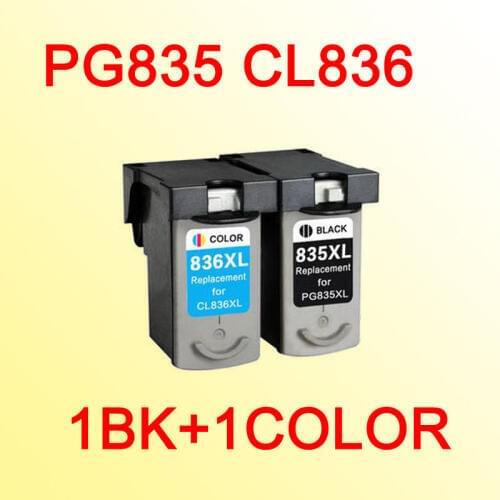 PG835 CL836 ink cartridge compatible for canon pg-835 cl-836 PG835XL CL836XL PIXMA IP1188