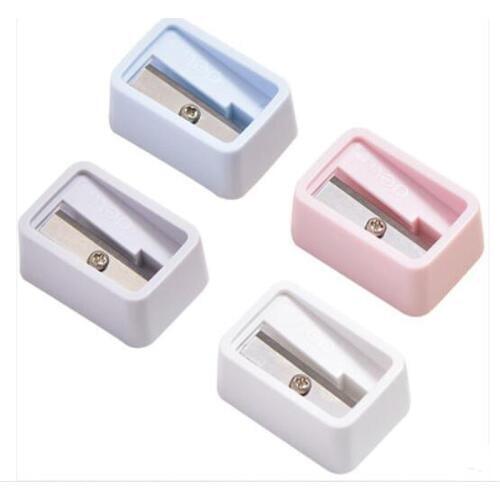 Deli Mini Pencil Sharpener 4 pcs lot Office Student Stationery Deli 0594 random send out the color