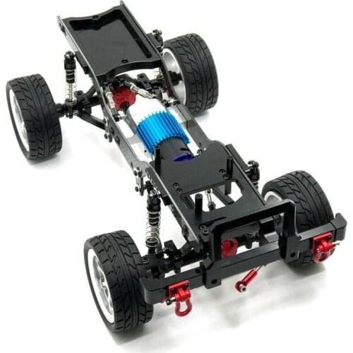 For MN D90 MN-90 MN99S 1/12 RC Car Assembled Metal Frame Chassis Axle Gearbox Pull Rod Set Upgrade Parts Accessories