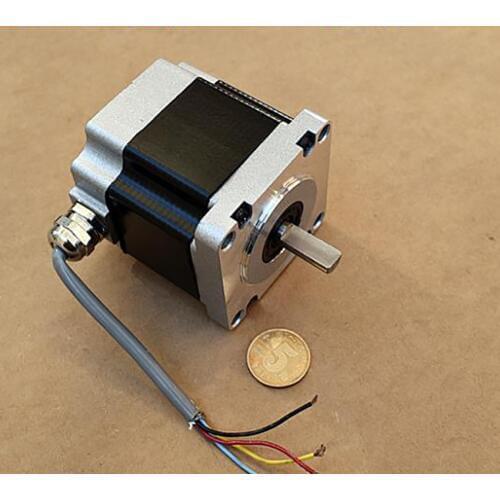 Two-phase Four-wire 57mm Stepper Motor 1.2 N.m High Torque Stepper Motor, 8MM Shaft Diameter, Step Angle 1.8 Degrees, 90mm Wire