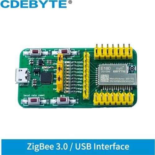 E180-ZG120B-TB EFR32 USB 2.4G Test Kit ZigBee 3.0 Smart Home Wireless Networking Transparent Transmission Module CDEBYTE