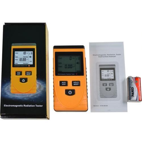 Digital LCD Electromagnetic Radiation Meter Anti Electromagnetic Radiation Measurement Detector Tester Dosimeter Sensor GM3120