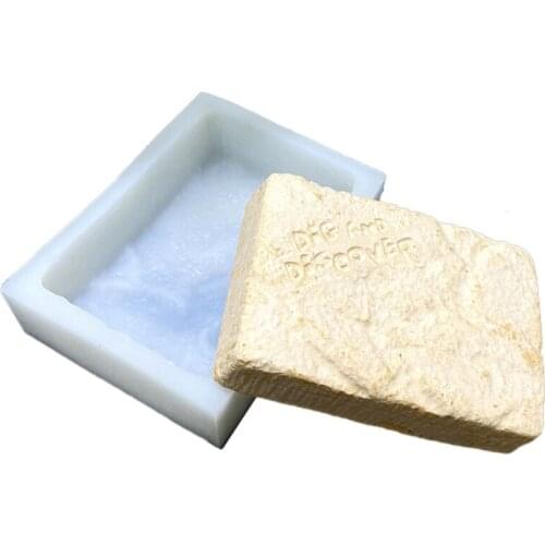 J60E Dinosaur Fossils Excavation Toy Silicone Mold Toy Gift Suitable for Paleontology and Archeology Enthusiasts of Any Age