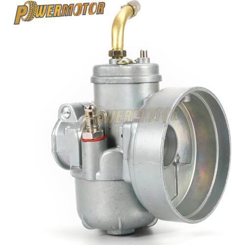 Motorcycle 17MM Carburetor PowerMotor Bing Dax Replacement FOR PUCH 17 Carburetor Moped Bike Fit PUCH 17mm Carb Bing Style BIKE