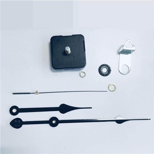 NEW M2188 Wall Clock Movement Mechanism Long Thread Axis Length 22mm Quartz Clock Step-Movement with hook and black hands