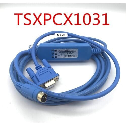 Suitable Schneider Twido Series PLC Programming Cable TSXPCX1031 Download Line RS232 Port