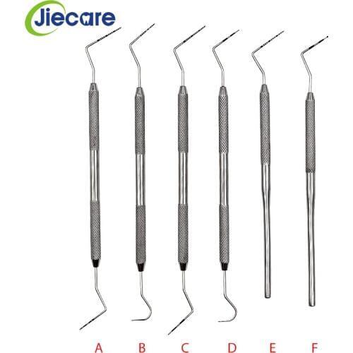 1 PC Dental Stainless Steel Periodontal Probe With Scaler Explorer Instrument Tool Endodontic Calibration Implant surgery repair