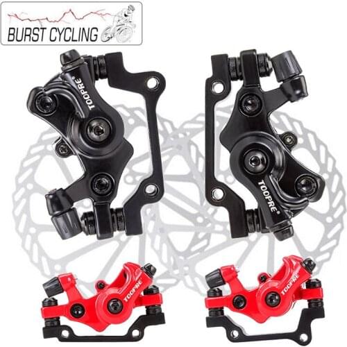 Mountain Bike Brake Caliper Aluminium Alloy Line Pushes Disc Brake MTB Bicycle Accessories