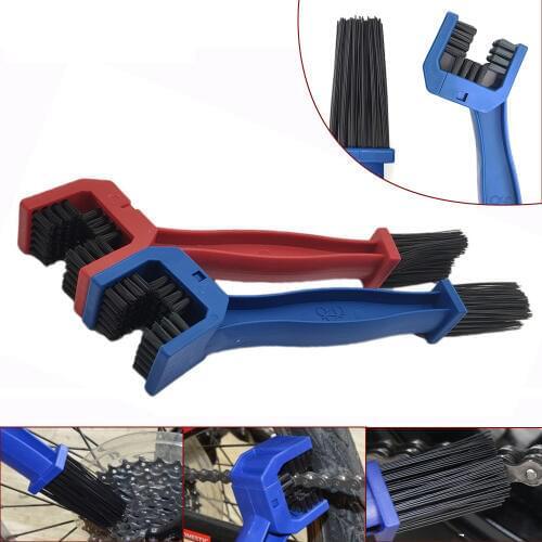 Universal Motorcycle Chain Brush Gear Dirt Outdoor Cleaner Scrubber Tool For Yamaha TTR 250 600 XT250 TRICKER DT 230 125 YZ450FX