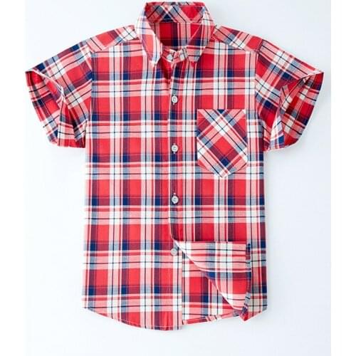YIEELACOO Boys' Short Sleeve Shirts