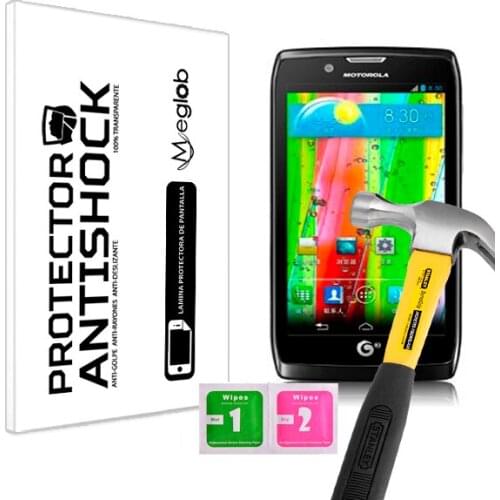 Protector de Pantalla Anti-Shock Anti-Golpe Anti-arañazos Compatible con Motorola RAZR V MT887