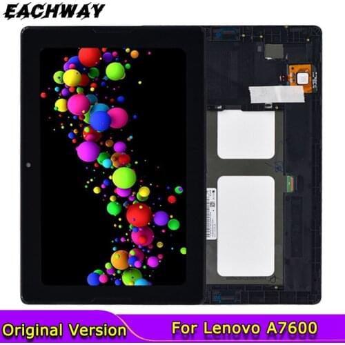 100% Tested New 10.1" Display Lenovo A7600 Tab A10-70 A7600-H A7600 A7600-F LCD Display Screen+Touch Screen Digitizer Assembly