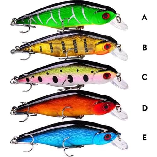 12g/9.5cm Fishing Lure Minnow Simulation Floating Bait Abs High Quality Hard Bait Artificial Colorful Fishing Accessories New