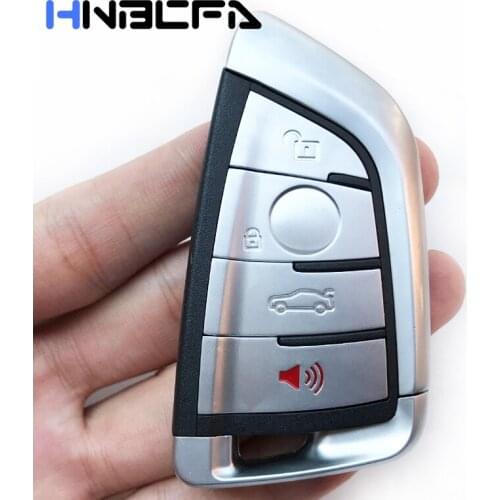 3/4 Buttons Key Shell Replacement Car Key for BMW X5 X6 F15 X6 F16 G30 1 2 5 7 Series G11 X1 F48 F39 Remote Key Case Fob