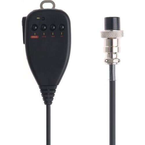 8 Pin Plug Microphone Speaker Hand Mic For KENWOOD Radios TM-231 MC-44 TM-241