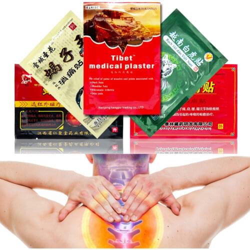 8Pcs/Bags Medical Plasters Pain Patches for Joint Pain Back Pain Knee Pain Arthritis Treatment Chinese Medicine Patches