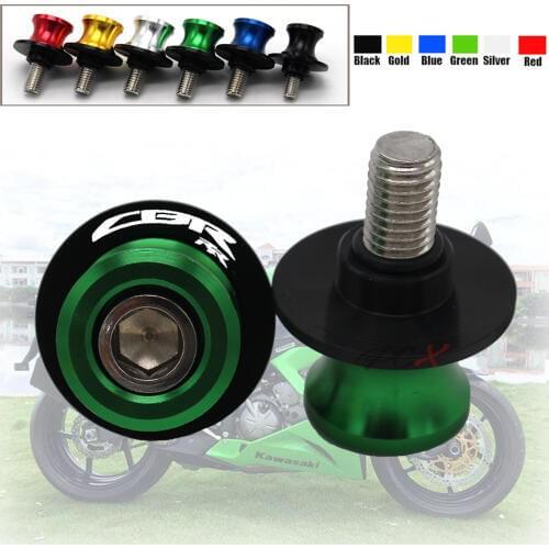Motorcycle Accessories CNC Aluminum M8 Swingarm Spools Slider Stand Screw For Honda CBR 600RR CBR 954RR CBR 600RR 2002 2006