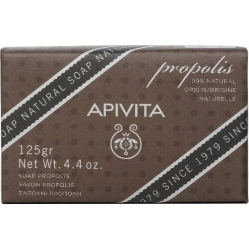 APIVITA - PASTILLA DE JABÓN PRÓPOLIS 99% ORIGREN NATURAL (125 GRAMOS)