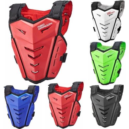 Motorcycle Armor Vest Motorcycle Chest Armor Back Protective Vest Motocross Jacket Off-Road Racing Vest Bike Protective Gear