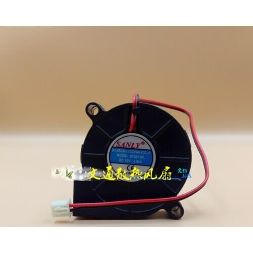 SANLY SF5015SM DC 12V 0.06A 50x50x15mm 2-wire Server Cooling Fan
