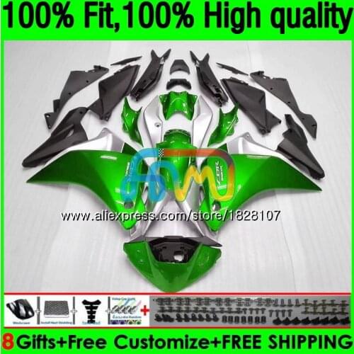 Injection For HONDA CBR250 R CBR250R MC41 11 12 13 14 15 162BS.15 CBR Metal green 250R 250 R 2011 2012 2013 2014 2015 Fairings