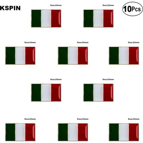 Italy Lapel Pin Flag badge Brooch Pins Badges 10Pcs a Lot