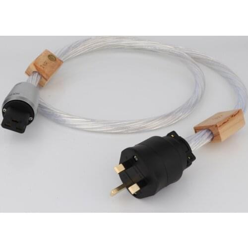 Nordost ODIN 2 Reference AC Power Cable With Gold Plated UK Power Plug To IEC/C 19 20A Connector