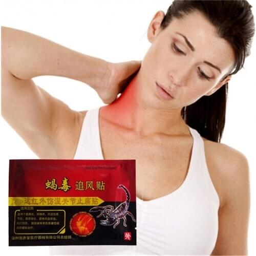 Chinese Herbal Medicine Joint Pain Patches Ointment Scorpion Venom analgesic Patch Back/Neck/Leg/muscle Ache Plasters Far infrar