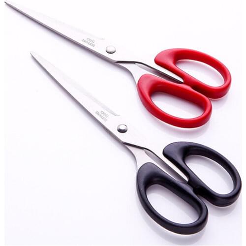 Deli Quality Stainless Steel Scissors Business Office Home Tailor Scissor Kitchen Knife Cutter DIY Paper Cutting Tool Stationery