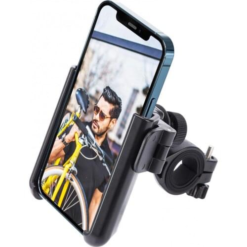 50% Hot Sales! Bicycle Phone Holder 360 Degrees Rotation Anti-vibration Bike Handlebar Phone Mount Adjustable Motorcycle Cell Ph
