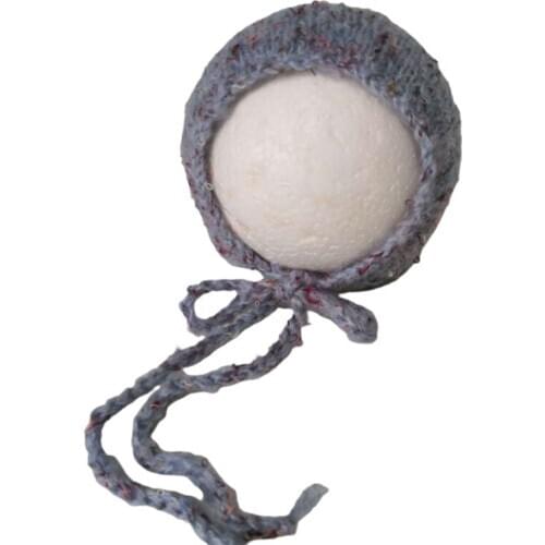 Newborn Photography Posing Props Crochet Knitted Hat Baby Infants Beanies Cap F3ME