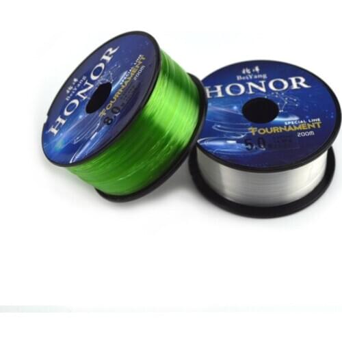 200M Nylon Fishing Line 100% Fluorocarbon Coating Fishing Line Monofilament Fishing Line Leader Line Sinking Line Carp Fishing