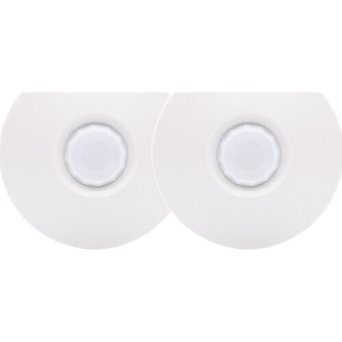 2pcs/lot Dual Tech Microwave Sensor Wired Pir Motion Sensor 360 Degree Ceiling Infrared Motion Detector For Home Security