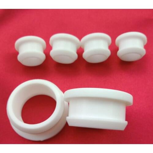4.5mm-30mm White Round Hollow Silicone Grommet Hole Plug Cover Snap-on Gasket Blanking End Caps Seal Stopper