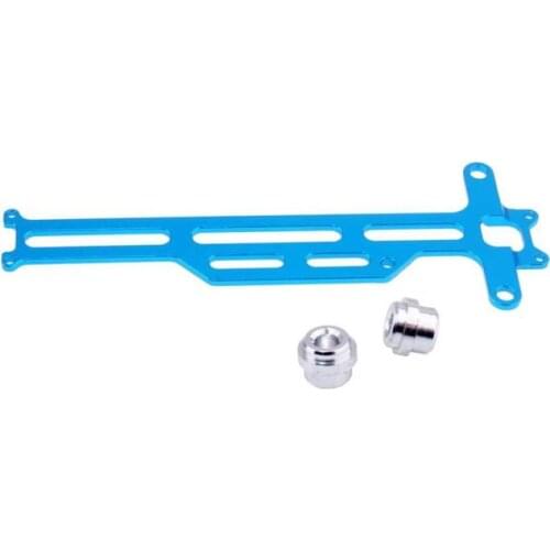 5 color RC FS 736056 Navy Aluminum Radio Tray For 1/18 Electric Bigfoot Truck