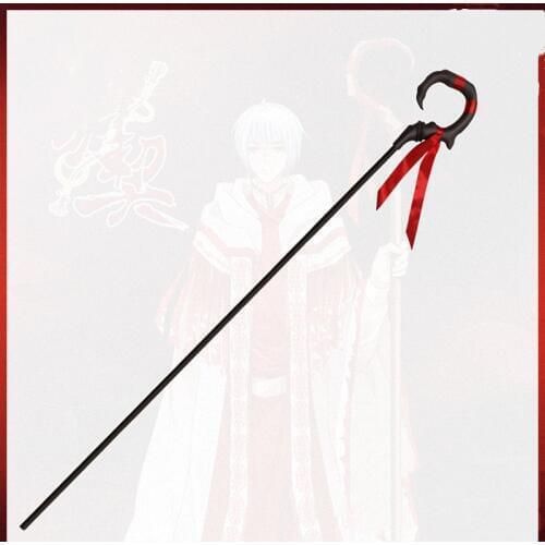 Anime! Spiritpact DuanMuXi Cosplay Wand Canes Sticks Props Weapons Sacrifice Priesthood Staff Wands Halloween Fancy Party Prop
