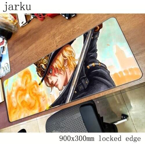 One Piece mouse pad gamer 900x300mm notbook mouse mat large gaming mousepad Aestheticism pad mouse PC desk padmouse accessories