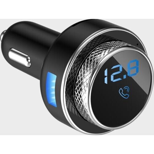 FM Transmitter for Car Fast Charger QC3.0 USB Charger car usb charger mp3 player Bluetooth 5.0 Handsfree wireless car kit