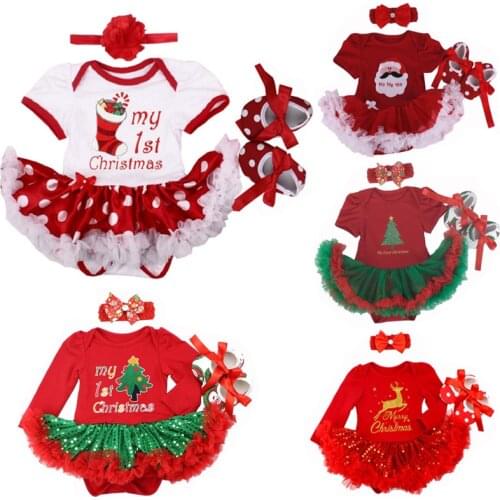 Girls Clothing Sets New Halloweer Short Sleeve Pumpkin Rompers+Shoes+Headband 3Pcs for Bebes Baby Outfits Sets Newborn Costumes