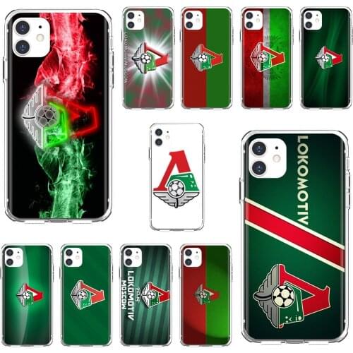 Lokomotiv-Moscow-logo Soft Case For Xiaomi mi Redmi Note 3 4 4X 5 6 7 8 8t 9 9s 9t 10 pro lite