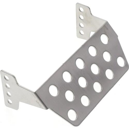 ​Metal Chassis Bumper Anti-collision Armor Protective Plate for 1/10 TRX4 RC Crawler Car Upgrade Part